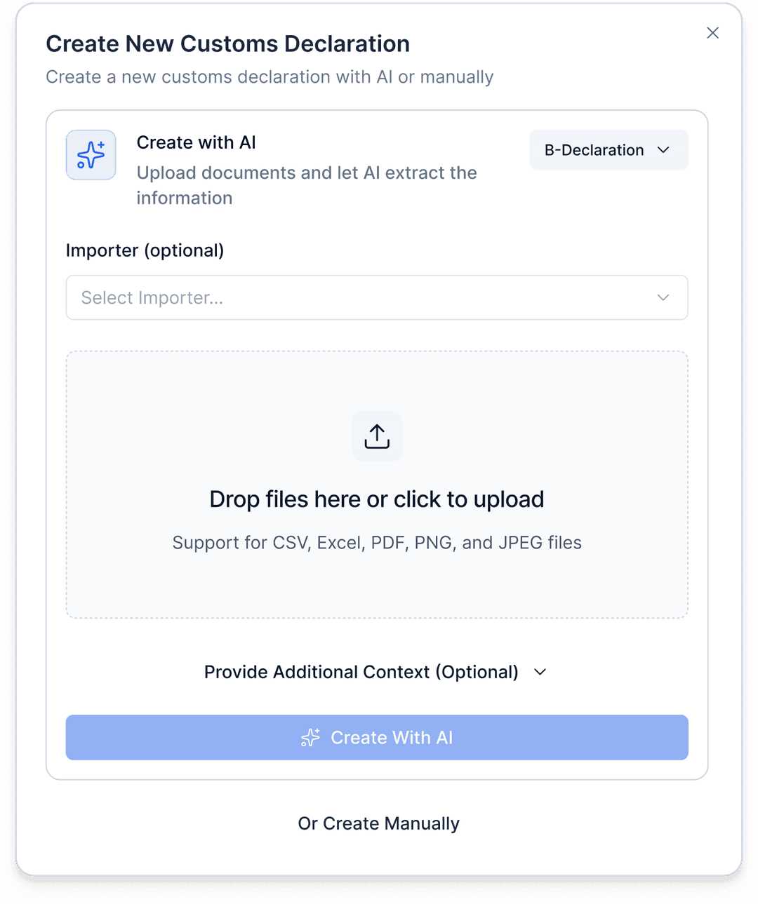 Automate Entries | CBP Entry Summary AI | Cervo